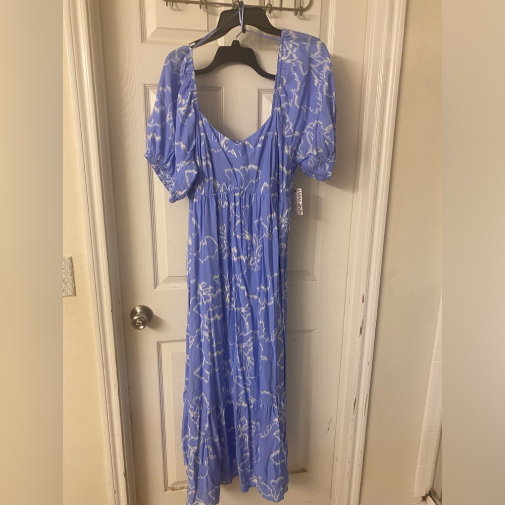 NWT Nine West Fully Lined Floral Maxi XL